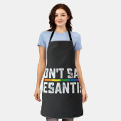 LGBT Pride Sage nicht, dass Desantis Gay Lesbian Schürze (Getragen)