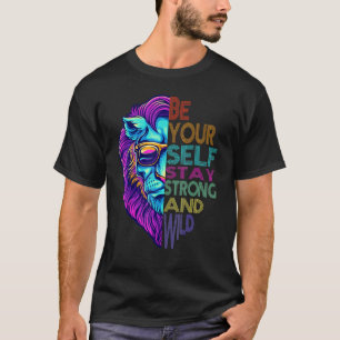 LGbt Pride San Francisco Race Be Your Self Bleibe T-Shirt