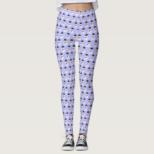 LGBT+ Pride Snowman Leggings (Vorderseite)