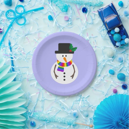 LGBT+ Pride Snowman Paper Tellers Pappteller (Party)