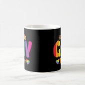 LGBT Pride Sounds Gay Im Rainbow Kaffeetasse (Mittel)