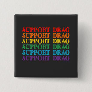 LGBT-Pride-Support-Drag ist kein Verbrechen Button