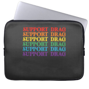 LGBT-Pride-Support-Drag ist kein Verbrechen Laptopschutzhülle