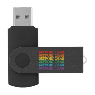LGBT-Pride-Support-Drag ist kein Verbrechen USB Stick