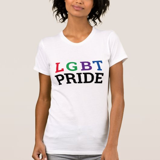 LGBT PRIDE T-Shirt (Vorderseite)