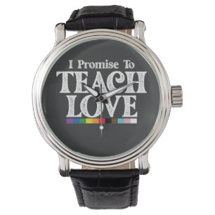 LGBT Pride Teacher verspreche ich, Liebe Gay zu le Armbanduhr