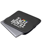 LGBT Pride Teacher verspreche ich, Liebe Gay zu le Laptopschutzhülle (Vorne Knopf)