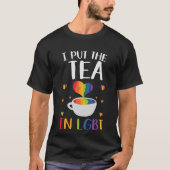 LGBT Pride Transgender Modern Rainbow T-Shirt (Vorderseite)