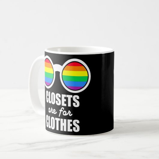 LGBT-Primer-Schränke sind für Kleiderständer geeig Kaffeetasse (Vorderseite Links)
