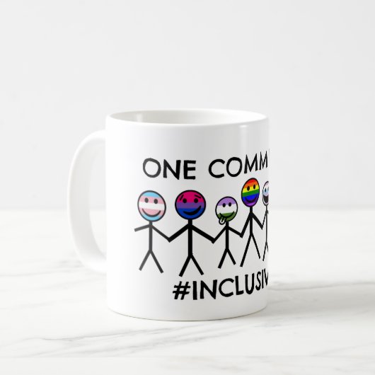 LGBT Prix Community Kaffeetasse (Vorderseite Links)