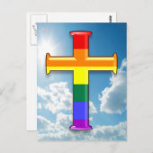 LGBT Prix Cross Postkarte (Vorne/Hinten)