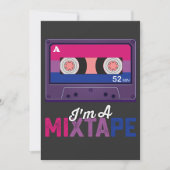 LGBT Prix in a Mixtape Cassette Bi Einladung (Vorderseite)