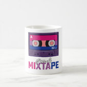 LGBT Prix in a Mixtape Cassette Bi Kaffeetasse (Mittel)