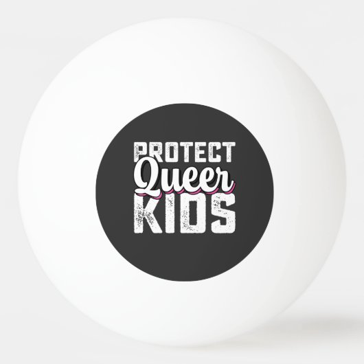 LGBT Prix Schützen Quee Kinder Tischtennisball (Vorderseite)