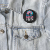 LGBT Prix Schützen Trans Transgender-Jugendkids Button (Beispiel)