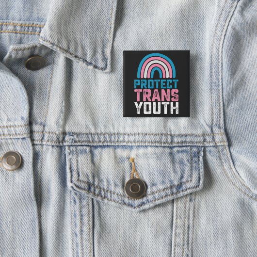 LGBT Prix Schützen Trans Transgender-Jugendkids Button (Beispiel)