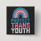 LGBT Prix Schützen Trans Transgender-Jugendkids Button (Vorderseite)