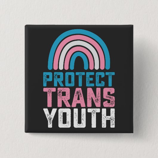 LGBT Prix Schützen Trans Transgender-Jugendkids Button (Vorderseite)