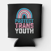LGBT Prix Schützen Trans Transgender-Jugendkids Dosenkühler (Vorderseite)