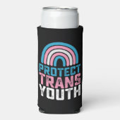 LGBT Prix Schützen Trans Transgender-Jugendkids Selters Dosenkühler (Seltzer Vorderseite)