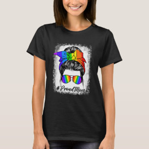 LGBT Proud Mama Gay Pride Fehlerbehebung LGBTQ L T-Shirt