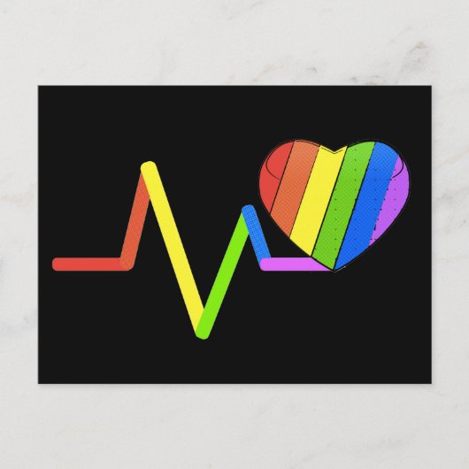 LGBT Pulse Orlando Tribute #LoveWins Postkarte (Vorderseite)