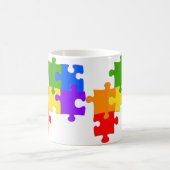LGBT Puzzlespiel Kaffeetasse (Mittel)
