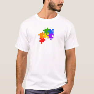 LGBT Puzzlespiel T-Shirt