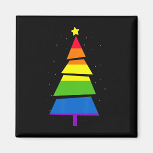 Lgbt-q Pride Regenbogenflagge Schwule Weihnachtsba Magnet