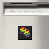 LGBT Queer Actor Actress Rainbow Theatrical Magnet (In Situ (Geschirrspüler))