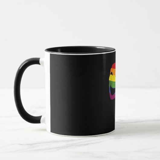 LGBT Queer Actor Actress Rainbow Theatrical Tasse (Links)