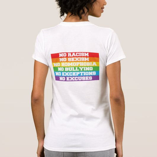 LGBT-Quotes T-Shirt (Rückseite)