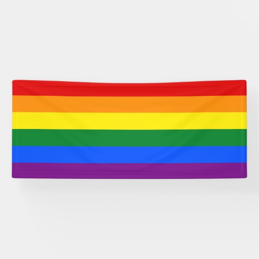 LGBT Rainbow Banner (Horizontal)