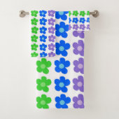 LGBT Rainbow Blume Gay Pride Freiheit und Gleichhe Badhandtuch Set (Insitu)