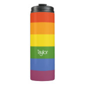 LGBT-Rainbow-Farbe Thermosbecher (Vorderseite)