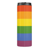 LGBT-Rainbow-Farbe Thermosbecher (Rückseite)