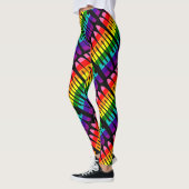 LGBT Rainbow Flag Funny Typografy Gay Pride 2020 Leggings (Links)