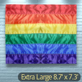 LGBT Rainbow Flag Gay Pride Parade Gay Party Deco Wandteppich