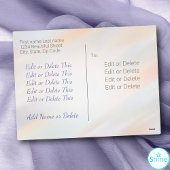 LGBT Rainbow-Flag-Skript Erstellen Sie Ihr eigenes Einladungspostkarte