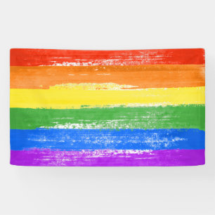 LGBT-RAINBOW-FLAGGE BANNER