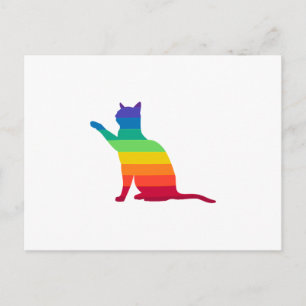 LGBT Rainbow Gay Pride Ca Postkarte