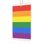 LGBT Rainbow Gay Pride Flag Autolufterfrischer (Links)