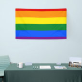LGBT Rainbow Gay Pride Flag Banner (Messeveranstaltung)