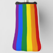 LGBT Rainbow Gay Pride Flag Golf Headcover (Rotieren 90)