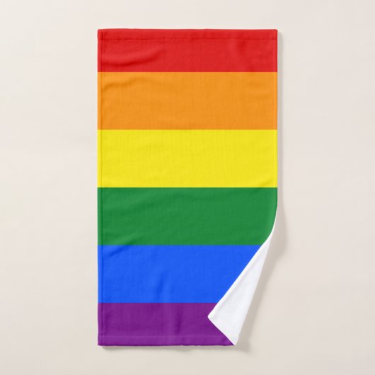 LGBT Rainbow Gay Pride Flag Handtuch (Handtuch)