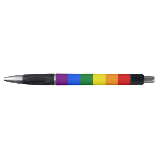 LGBT Rainbow Gay Pride Flag Kugelschreiber (Vorderseite)