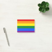 LGBT Rainbow Gay Pride Flag Post-it Klebezettel (Büro)