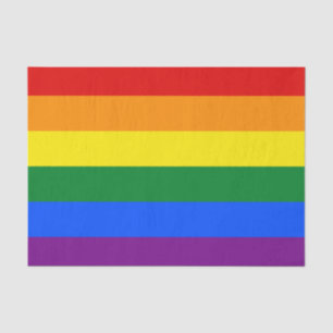 LGBT Rainbow Gay Pride Flag Seidenpapier