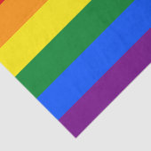LGBT Rainbow Gay Pride Flag Seidenpapier (Ausschnitt)