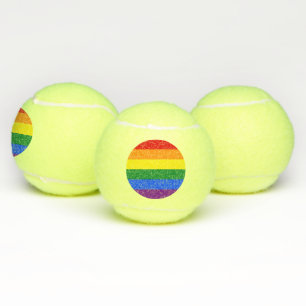 LGBT Rainbow Gay Pride Flag Tennisbälle